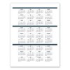 14-Month Recycled Ruled Monthly Planner, 8.75 x 6.78, Black Cover, 14-Month: Dec 2024 to Jan 2026 - 2 of 3