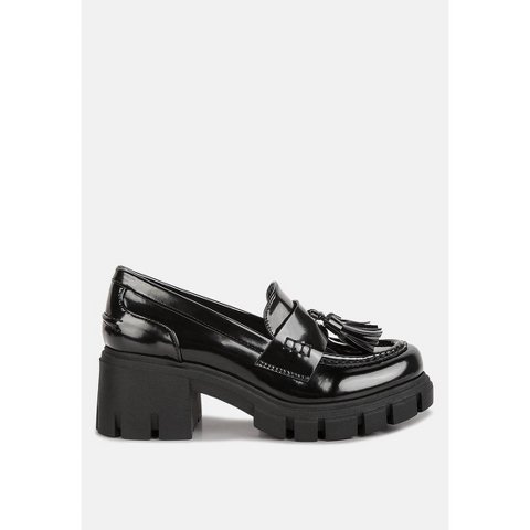 Женские туфли London Rag Womens Jonah Platform Loafer 9