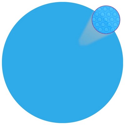 VidaXL Round Pool Cover 216 inch PE Blue