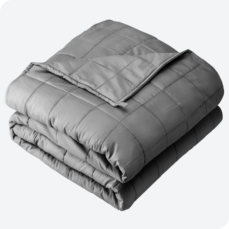 80"x87" 25-30lbs Weighted Blanket for Adults by Bare Home, 1 of 9