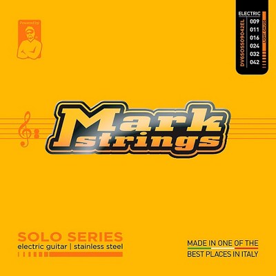 Markbass Solo Series Stainless Steel Electric Guitar Strings (9-42)