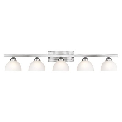 Livex Lighting Somerset 5 - Light Vanity in  Brushed Nickel