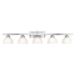 Livex Lighting Somerset 5 - Light Vanity in  Brushed Nickel - 1 of 4