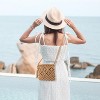 Generic Crossbody Bag Purse Bohemian Shoulder Bag Woven Crochet Purse For Summer Beach Travel Clutch Handbag - 3 of 4