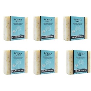 Plantlife Double Mint Bar Soap – Moisturizing, Soothing, Handcrafted, Plant-Based – Made in California, 4oz - 1 of 2