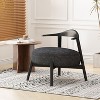 NicBex Soft Fabric Accent Chair,Upholstered Living Room Chairs with Mid-Height Backrest,Modern Armless Chair,Accent Chairs for Living Room - 2 of 4