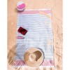 American Soft Linen 4 Piece Turkish Peshtemal Beach Towel Set, Light Weight Peshtemal Towels for Beach and Pool - 3 of 4