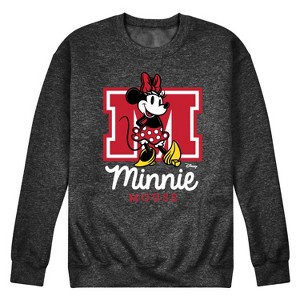 Men's - Disney - Minnie Mouse Graphic Fleece Sweatshirt - 1 of 4
