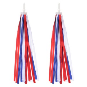 Unique Bargains Colorful Decoration Bike Accessories Handlebar Streamers 2 Pcs - 1 of 4