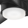 Hunter 54" Havoc Ceiling Fan Matte Black Finish - Modern Design, Integrated LED, Wet Rated, 3 Blades, Wall Control - 4 of 4