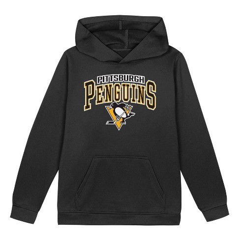 Nhl Pittsburgh Penguins Boys Fleece Hooded Sweatshirt Target