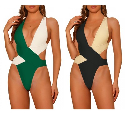 black & beige, dark green & white
