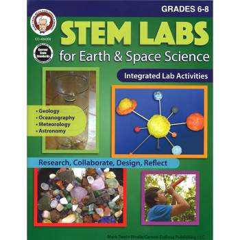 Mark Twain Media STEM Labs for Earth & Space Science Resource Book, Grade 6-8