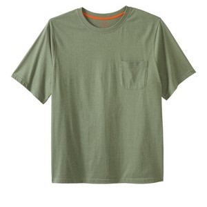 Boulder Creek by KingSize  Heavyweight Crewneck Pocket T-Shirt - 1 of 4