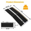 Portable Wheelchair Ramp, Wheel Chair Ramps for Homes , Aluminum Wheelchair Ramp With Non-Skid Surface , 600 Lbs - 2 of 4