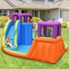 Infans Bountech 6 in 1 Inflatable Dual Slide Water Park Climbing Bouncer Without Blower - 3 of 4