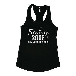 Simply Sage Market Women's Freaking Sore and Back For More Racerback Tank - 1 of 3