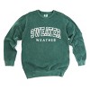 Simply Sage Market Embroidered Sweater Weather Garment Dyed Sweatshirt - 2 of 4