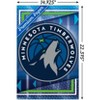Trends International NBA Minnesota Timberwolves - Logo 17 Unframed Wall Poster Prints - 3 of 4