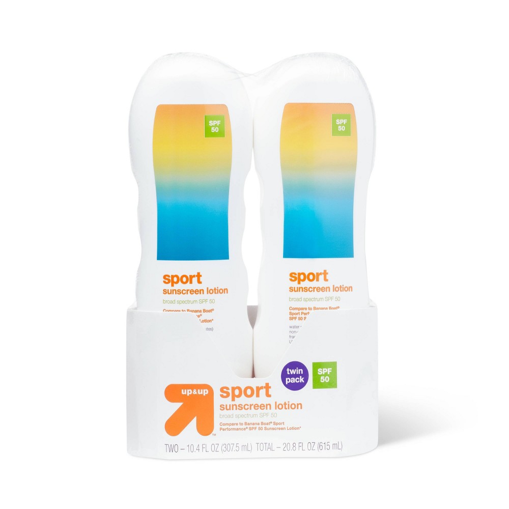 (2 Pack Of 2) Sport Sunscreen Lotion - SPF50 - 20.8 fl oz™/ Exp/02/2027)) 