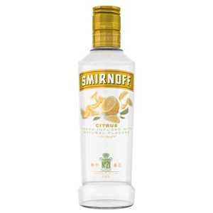Smirnoff Citrus Flavored Vodka - 375ml Bottle - 1 of 4