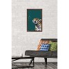 Trends International Snowtap - Jaguar Photobomb Framed Wall Poster Prints - 2 of 4