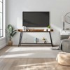 KTMBDW 70.9 inch Extra Long Console Table with 2 Power Outlets & USB Ports, Sofa Table Behind Couch for Living Room - 4 of 4