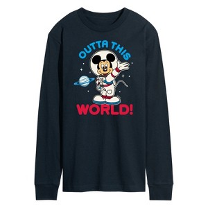 Men's - Disney - Outta This World Long Sleeve Graphic T-Shirt - 1 of 4