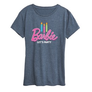 Women's - Barbie - Let's Party Short Sleeve Graphic T-Shirt - 1 of 4