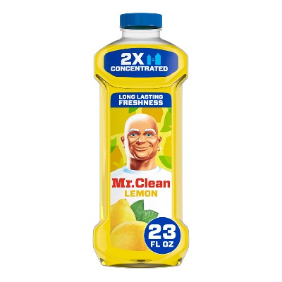 Mr. Clean Lemon Scent Dilute Summer Multi-surface Cleaner - 23 Fl Oz ...