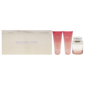 Wonderlust by Michael Kors for Women - 4 Pc Gift Set 3.4oz EDP Spray, 0.14oz EDP Spray (Mini), 3.4oz Body Lotion, 3.4oz Shower Gel - 1 of 4
