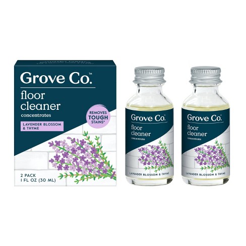 Grove Co. Lavender Floor Cleaning Concentrate - 2 Fl Oz/2ct : Target
