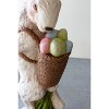 Large Resin Easter Bunny Statue – Basket and Eggs 29.5" Tall by Kalalou - 3 of 4