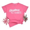 Simply Sage Market Christmas Is My Favorite Garment Dyed Tee - 2XL - Crunchberry - 3 of 4