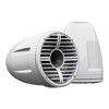 Wet Sounds REV 10 HD 10" Horn Loaded Compression Driver Tower Speakers with XW Grills & Mini Stainless Fixed Clamps, 300 Watts RMS, White, Pair - 4 of 4
