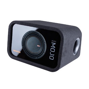 Memphis Audio MJME8S1V2: 8" Loaded Enclosure, 1 Ohm - Power-Packed Sound Solution - 1 of 4