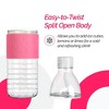 Copco Hydra Water Bottle 16.9 Ounce Non Slip Sleeve BPA Free Tritan Plastic Reusable - image 4 of 4