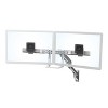 Ergotron 45-479-026 HX Wall Mount Dual Monitor Arm, Polished Aluminum, Up to 32" - 2 of 3