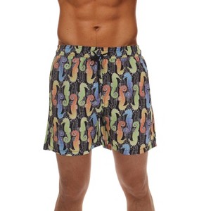 Whiskey and Oak Mens Swimming Trunks Shorts with Pockets Quick Dry Bathing Suit - 1 of 3