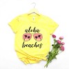 Simply Sage Market Aloha Beaches Sunglasses Short Sleeve Tee - 3 of 4