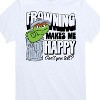 Boys' - Sesame Street - Frowning Makes Me Happy Short Sleeve Graphic T-Shirt - 2 of 4