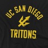 University of California San Diego Official One Color UCSD Tritons Logo Unisex Adult T-Shirt - 2 of 4