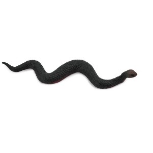 Collectible Wildlife Gifts | Snake, Red-Bellied Black Snake, Australia, Plastic Reptile, Realistic, Hand Painted,  Model, Gift,   4"  F1096 B165 - 1 of 4