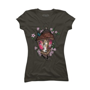 Junior's Design By Humans Beautiful Lantern By Adamzworld T-Shirt - 1 of 3