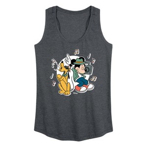 Women's - Disney - Mickey & Friends Graphic Racerback Tank - 1 of 4