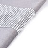 PiccoCasa Wedding Party Decor Luxury Velvet Sparkle Diamante Cushion Cover 18''x18'' - 3 of 4