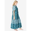 Only Necessities Plus Size Long Tiered Print Lounger - 4 of 4