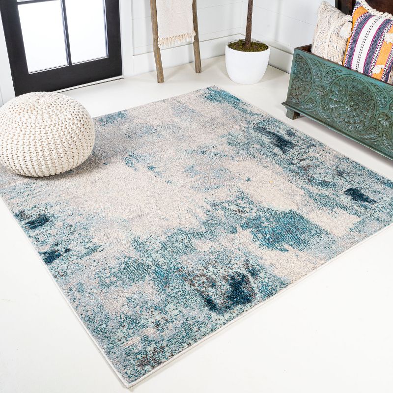 Contemporary POP Modern Abstract Vintage Area Rug - JONATHAN Y, 1 of 12