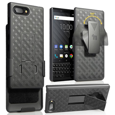 Nakedcellphone Combo For Blackberry Key2 - Case With Stand And