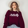 Simply Sage Market Women's Graphic Sweatshirt Nashville Stole My Heart - image 2 of 2